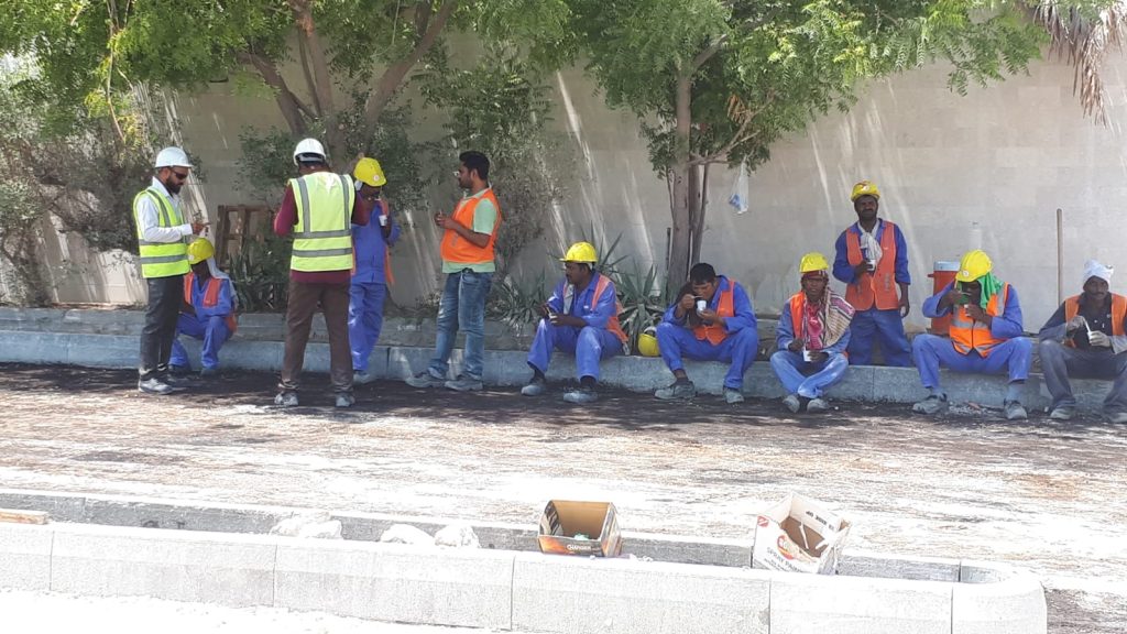 العمالة الوافدة حرارة الخليج