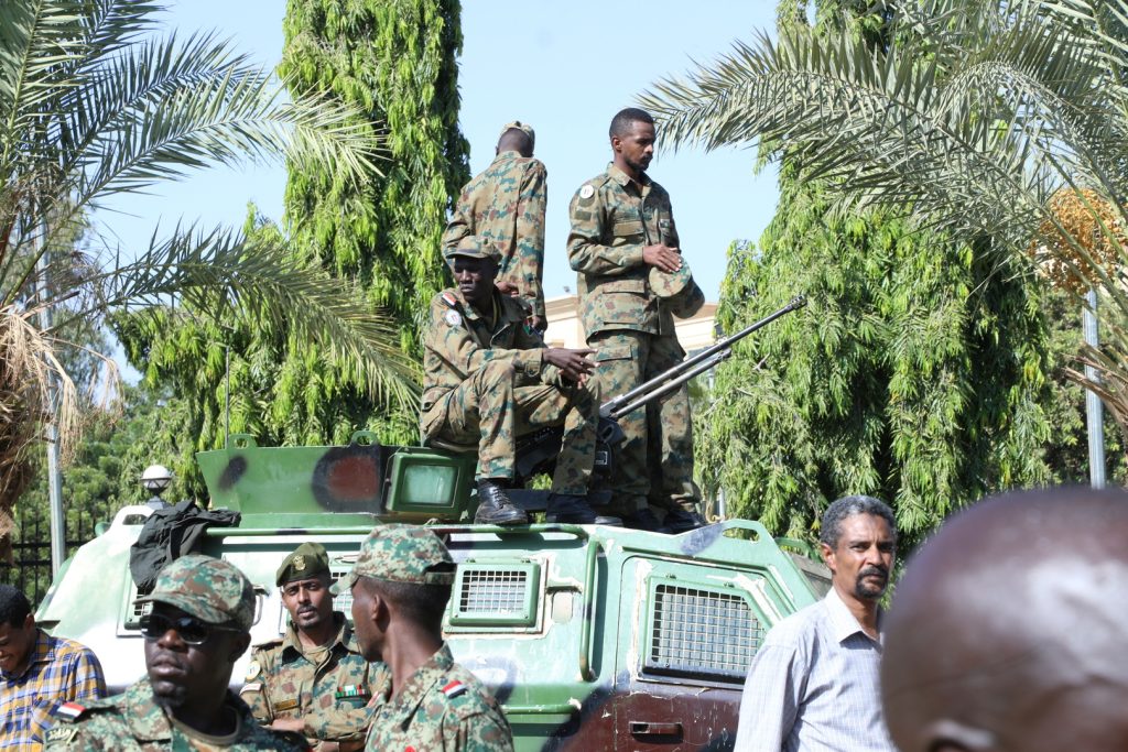 الوضع في السودان