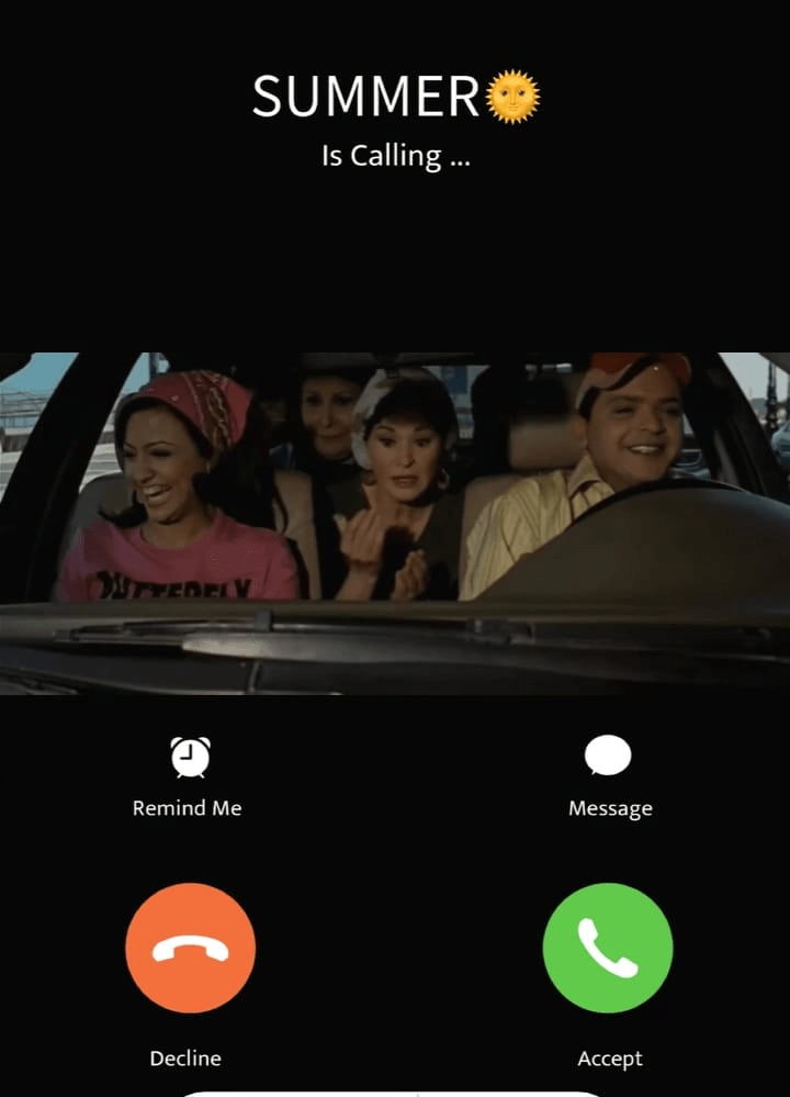 summer is calling .. شخصيات مستنية الصيف