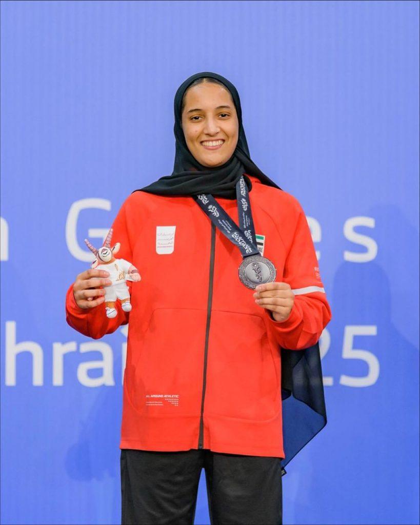 ASIAN YOUTH GAMES BAHRAIN 25’🥈🇦🇪Its an honor to represent the UAE and raise the flag high, Ha (1)
