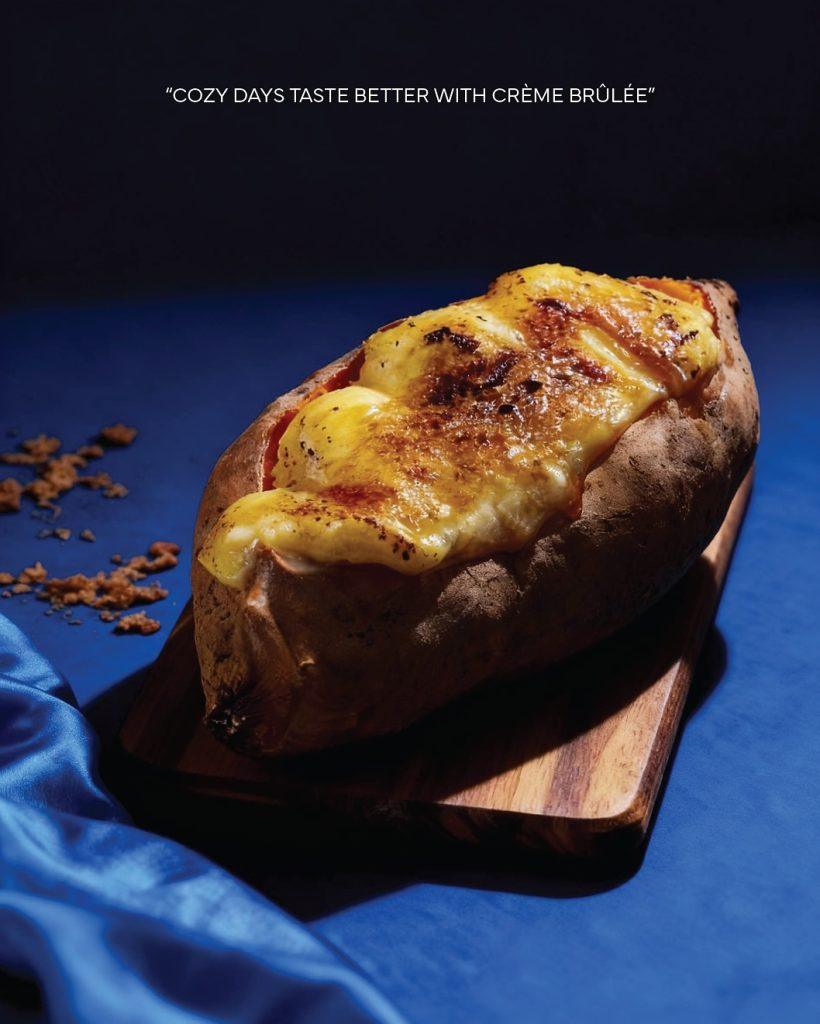 Winter’s sweetest delight that you shouldn’t miss! — Crème Brûlée Sweet Potato.🍠 🍮Warm, creamy (1)